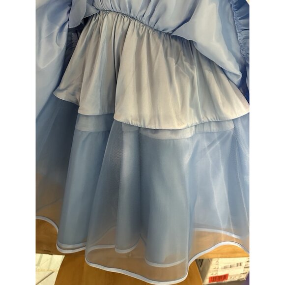 NWT Dream Dress Twirl Dress Missy Ingenue Blue S Chelsea Reece - Picture 4 of 8